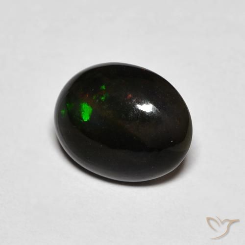 Ópalo Multicolor natural de 1.06 ct, Ovalada, Opaco