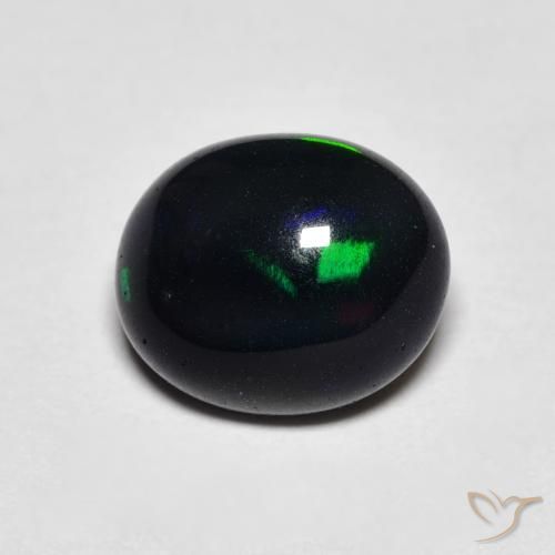 1.73ct Natural Multicolor Ópalo, Ovalada, Opaco