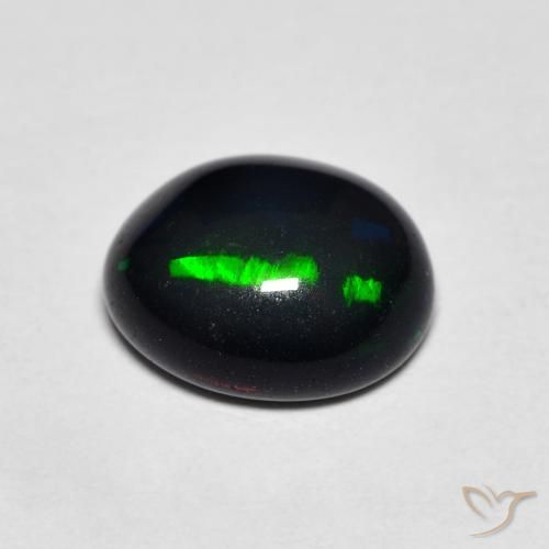 Ópalo Multicolor natural de 1.73 ct, Ovalada, Opaco