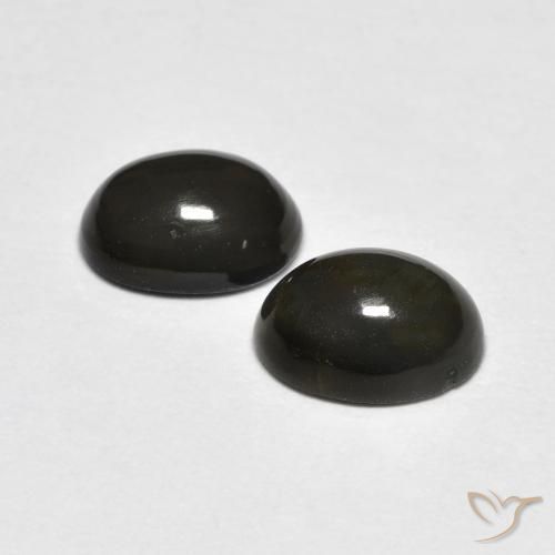 Gemas de Ópalo Multicolor natural de 1.07 ct, Ovalada, Opaco