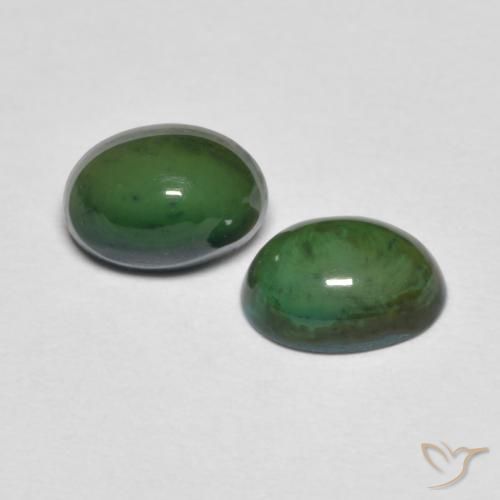 Gemas de Ópalo Multicolor natural de 1.05 ct, Ovalada, Opaco