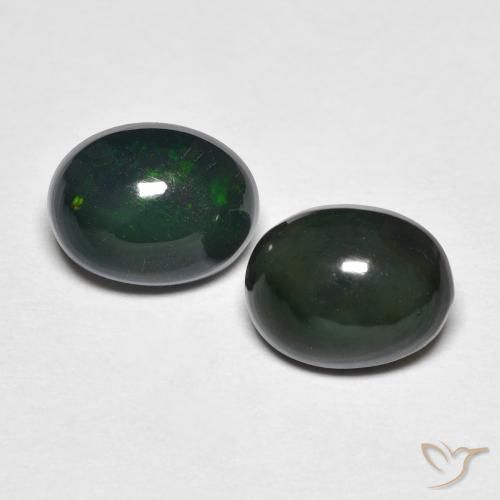 2.48ctw Natural Multicolor Ópalo, Ovalada, Opaco