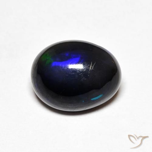 Ópalo Multicolor natural de 1.51 ct, Ovalada, Opaco
