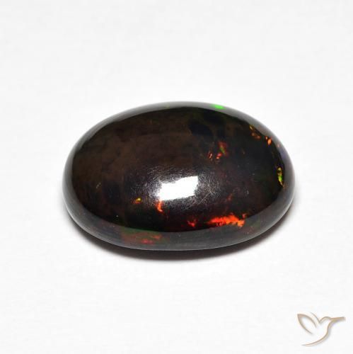 Ópalo Multicolor natural de 2.45 ct, Ovalada, Opaco
