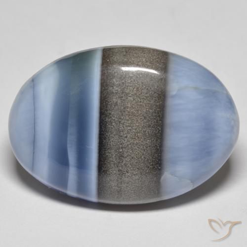 28.42ct Natural Multicolor Ópalo, Ovalada, Opaco