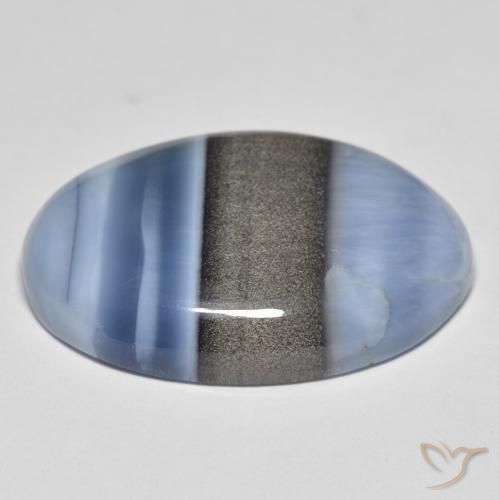 Ópalo Multicolor natural de 28.42 ct, Ovalada, Opaco