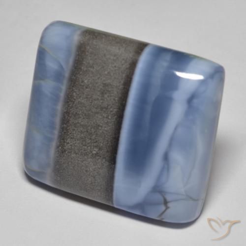 Ópalo Multicolor natural de 33.07 ct, Corte Baguette, Opaco