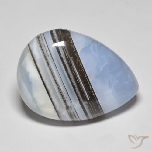 37.98ct Natural Multicolor Ópalo, En forma de pera, Opaco