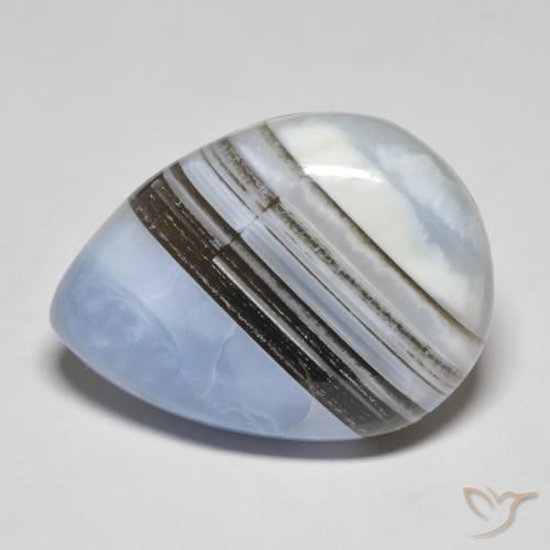 Ópalo Multicolor natural de 37.98 ct, En forma de pera, Opaco