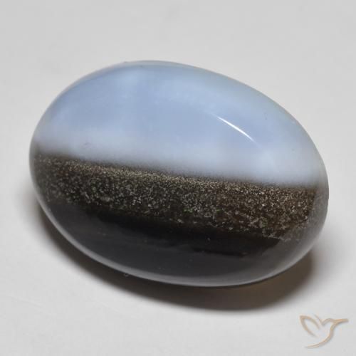 Ópalo Multicolor natural de 19.38 ct, Ovalada, Opaco