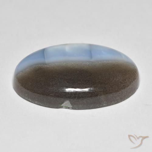 Ópalo Multicolor natural de 21.61 ct, Ovalada, Opaco