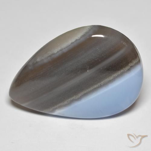 Ópalo Multicolor natural de 34.61 ct, En forma de pera, Opaco