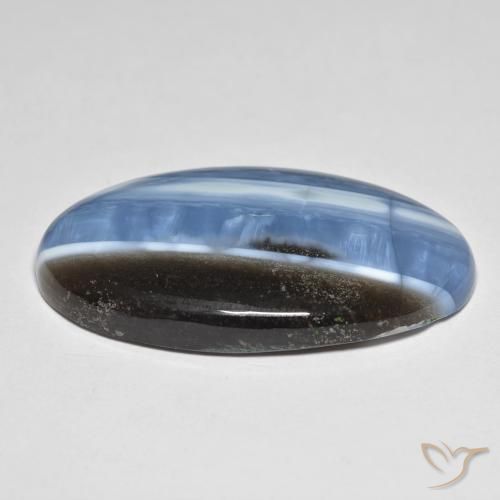 Ópalo Multicolor natural de 33.48 ct, Ovalada, Opaco