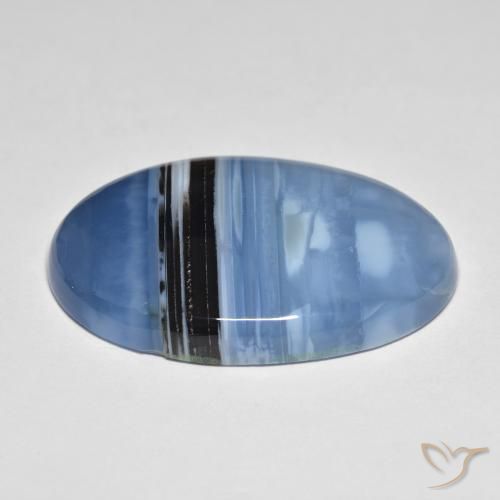 Ópalo Multicolor natural de 28.90 ct, Ovalada, Opaco