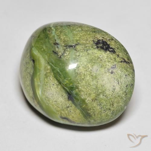 Ópalo Verde terroso natural de 20.82 ct, Ovalada, Opaco