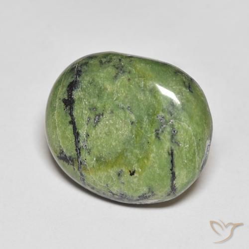 Ópalo Verde terroso natural de 8.14 ct, Ovalada, Opaco