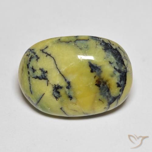 9.96ct Natural Verde cálido Ópalo, Ovalada, Opaco