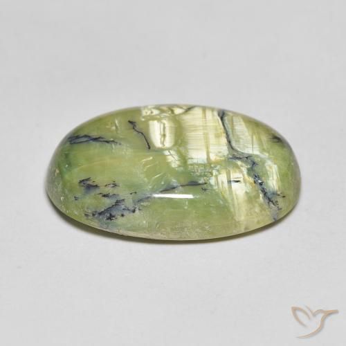 Ópalo Verde cálido natural de 10.83 ct, Ovalada, Opaco