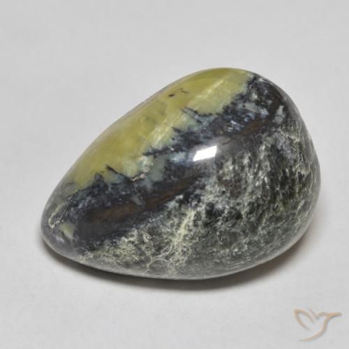 13.00ct Natural Multicolor Ópalo, En forma de pera, Opaco, Photo A
