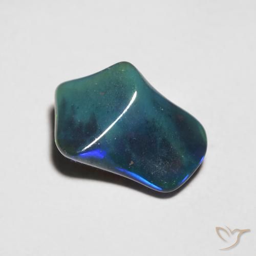 Ópalo Multicolor natural de 0.96 ct, Elegante, Translúcido
