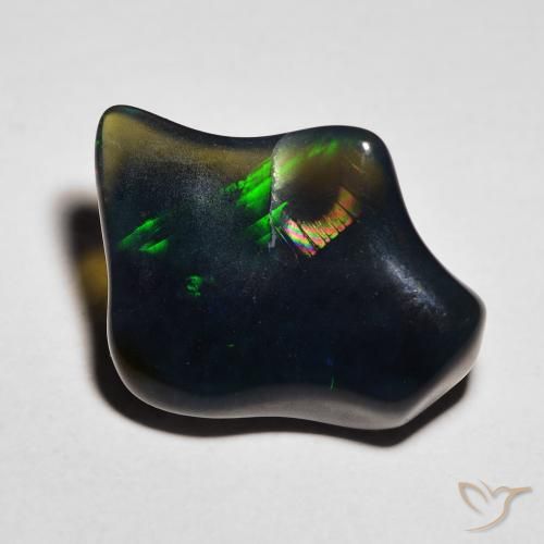 5.14ct Natural Multicolor Ópalo, Elegante, Translúcido