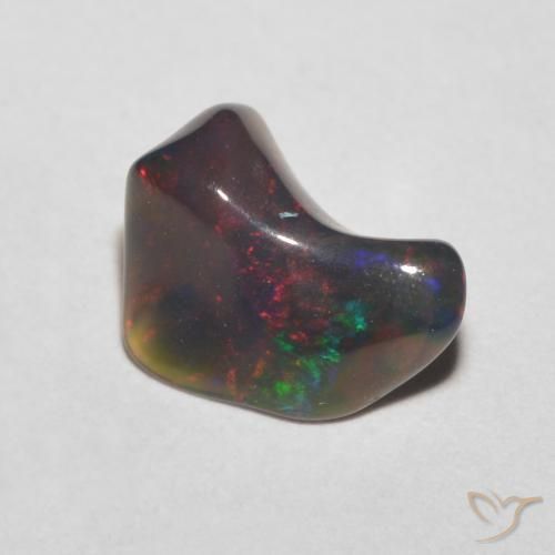 Ópalo Multicolor natural de 0.83 ct, Elegante, Translúcido