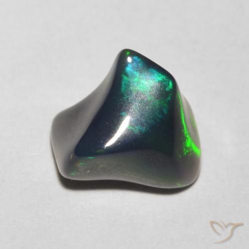 Ópalo Multicolor natural de 1.32 ct, Elegante, Translúcido