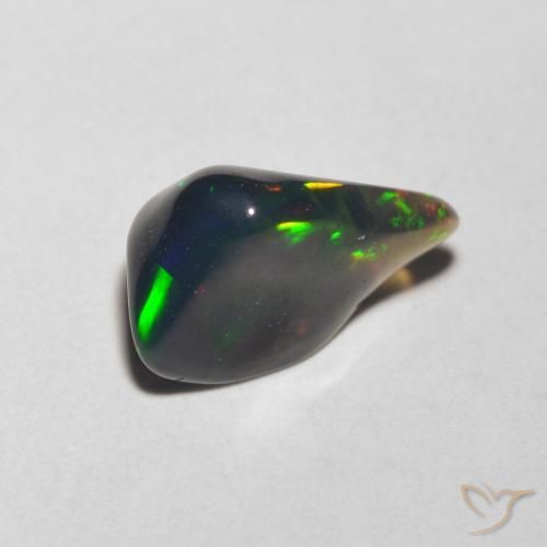 Ópalo Multicolor natural de 1.30 ct, Elegante, Translúcido