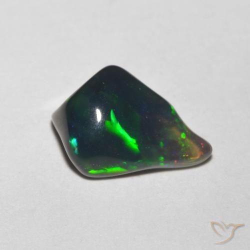 Ópalo Multicolor natural de 1.30 ct, Elegante, Translúcido