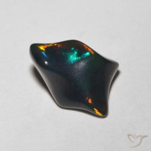 1.64ct Natural Multicolor Ópalo, Elegante, Translúcido