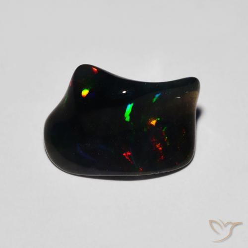 2.51ct Natural Multicolor Ópalo, Elegante, Translúcido