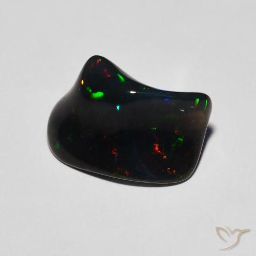 Ópalo Multicolor natural de 2.51 ct, Elegante, Translúcido