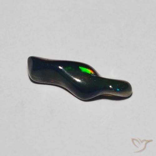 Ópalo Multicolor natural de 0.70 ct, Elegante, Translúcido