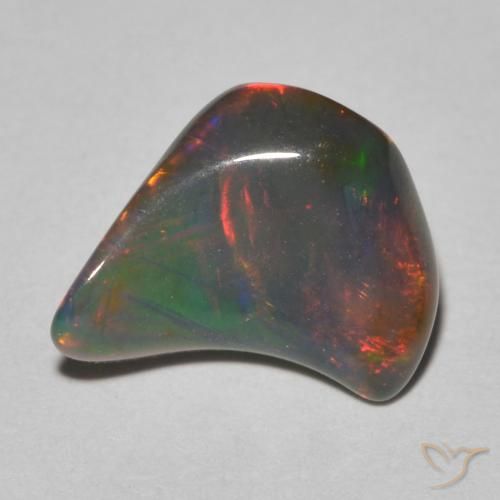 Ópalo Multicolor natural de 2.21 ct, Elegante, Translúcido