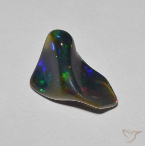 Ópalo Multicolor natural de 1.82 ct, Elegante, Translúcido