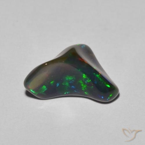 Ópalo Multicolor natural de 1.82 ct, Elegante, Translúcido
