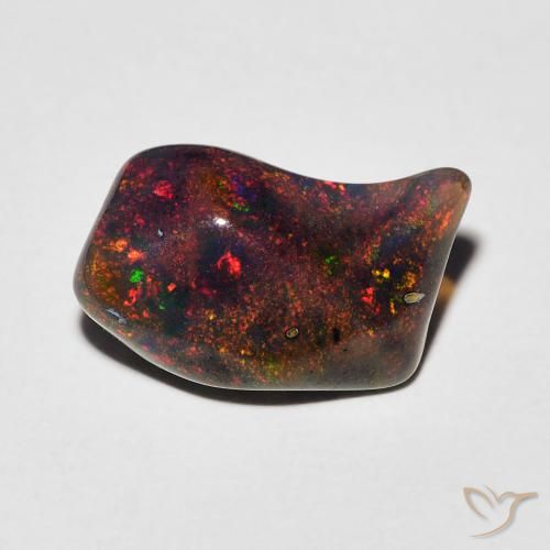 1.63ct Natural Multicolor Ópalo, Elegante, Translúcido