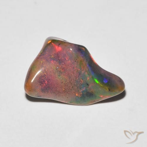 1.85ct Natural Multicolor Ópalo, Elegante, Translúcido