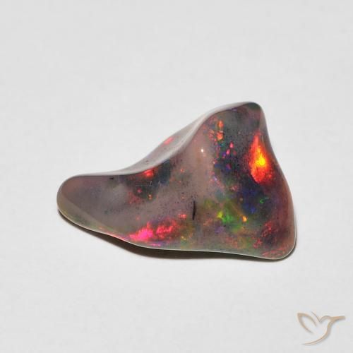 Ópalo Multicolor natural de 1.85 ct, Elegante, Translúcido