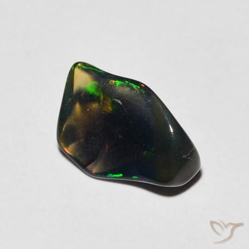 Ópalo Multicolor natural de 0.74 ct, Elegante, Translúcido