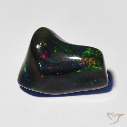 3.34ct Natural Multicolor Ópalo, Elegante, Translúcido
