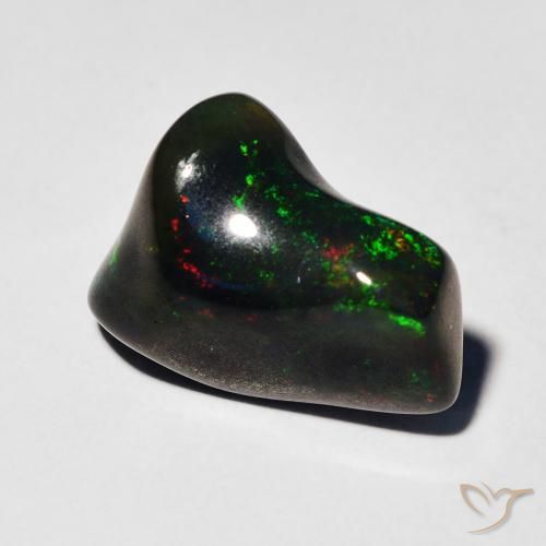 Ópalo Multicolor natural de 3.34 ct, Elegante, Translúcido
