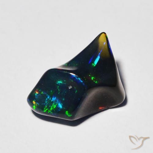 1.30ct Natural Multicolor Ópalo, Elegante, Translúcido