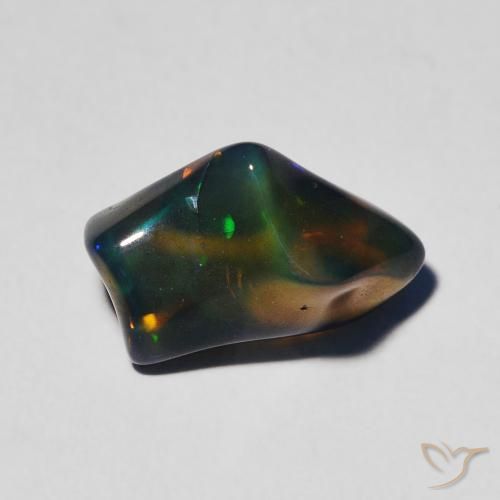 2.35ct Natural Multicolor Ópalo, Elegante, Translúcido