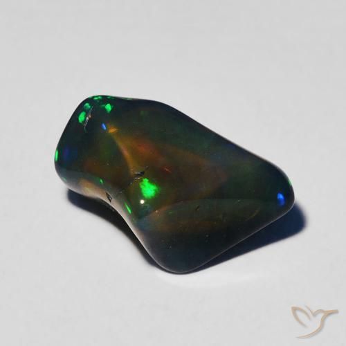 Ópalo Multicolor natural de 2.35 ct, Elegante, Translúcido