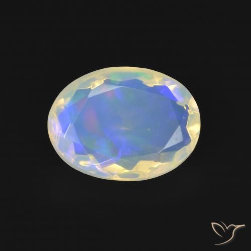 2.32ct Natural Multicolor Ópalo, Ovalada, Transparente, Photo A