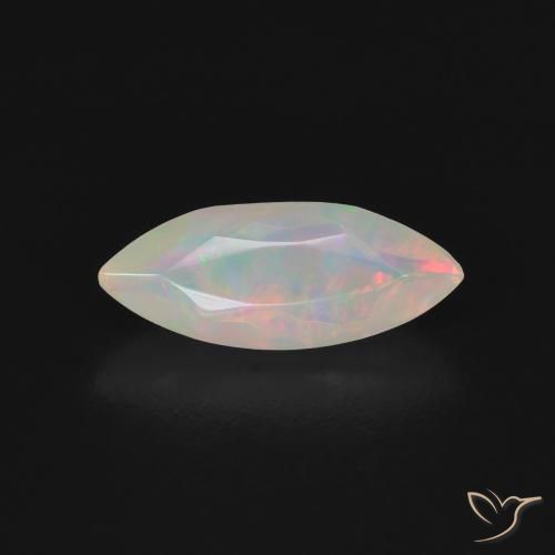 0.70ct Natural Multicolor Ópalo, Marquesa, Transparente, Photo A