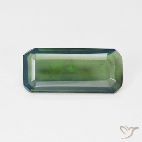 2.36ct Natural Multicolor Ópalo, corte esmeralda, Transparente