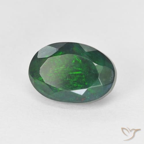 Ópalo Multicolor natural de 1.92 ct, Ovalada, Translúcido