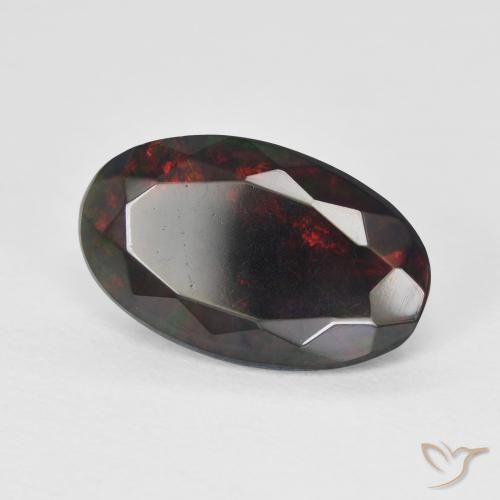 Ópalo Multicolor natural de 2.61 ct, Ovalada, Translúcido